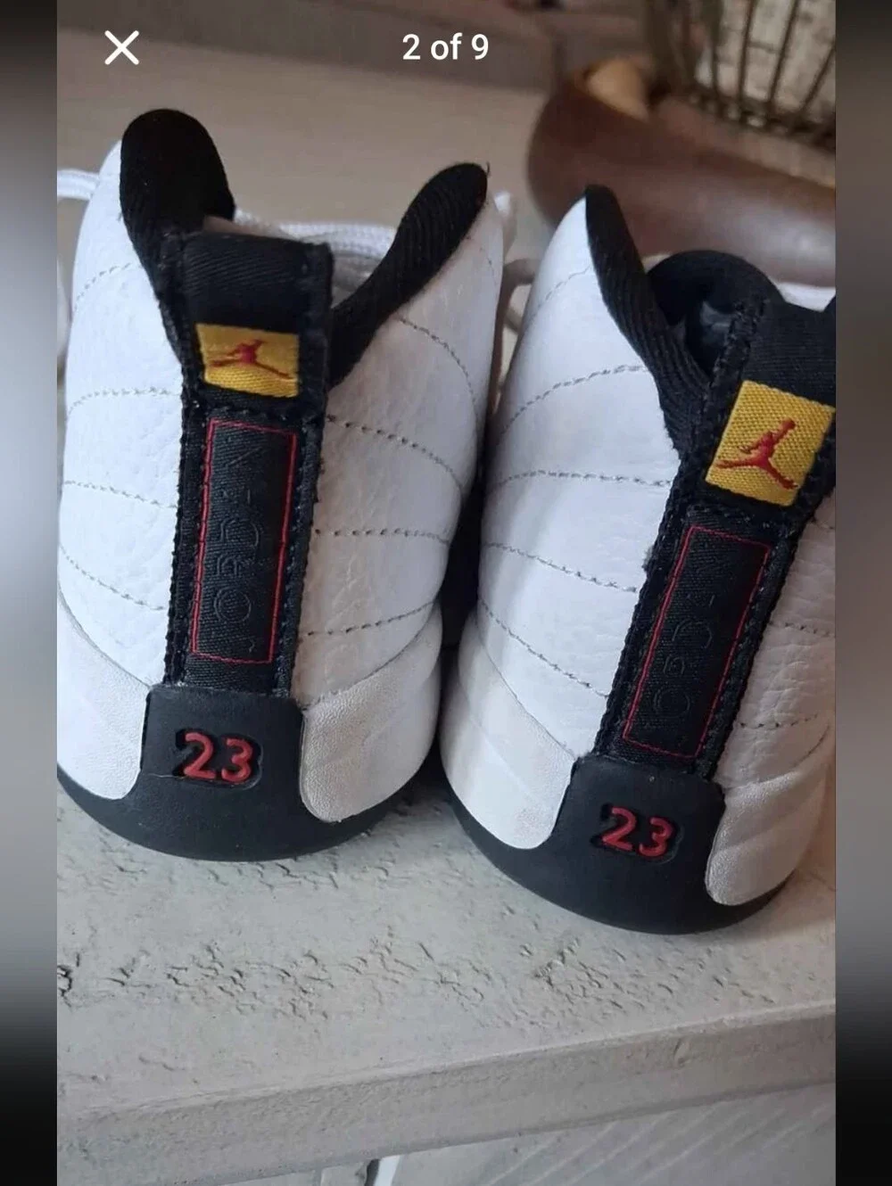 Air JORDAN RETRO 12 TD Size 7.5